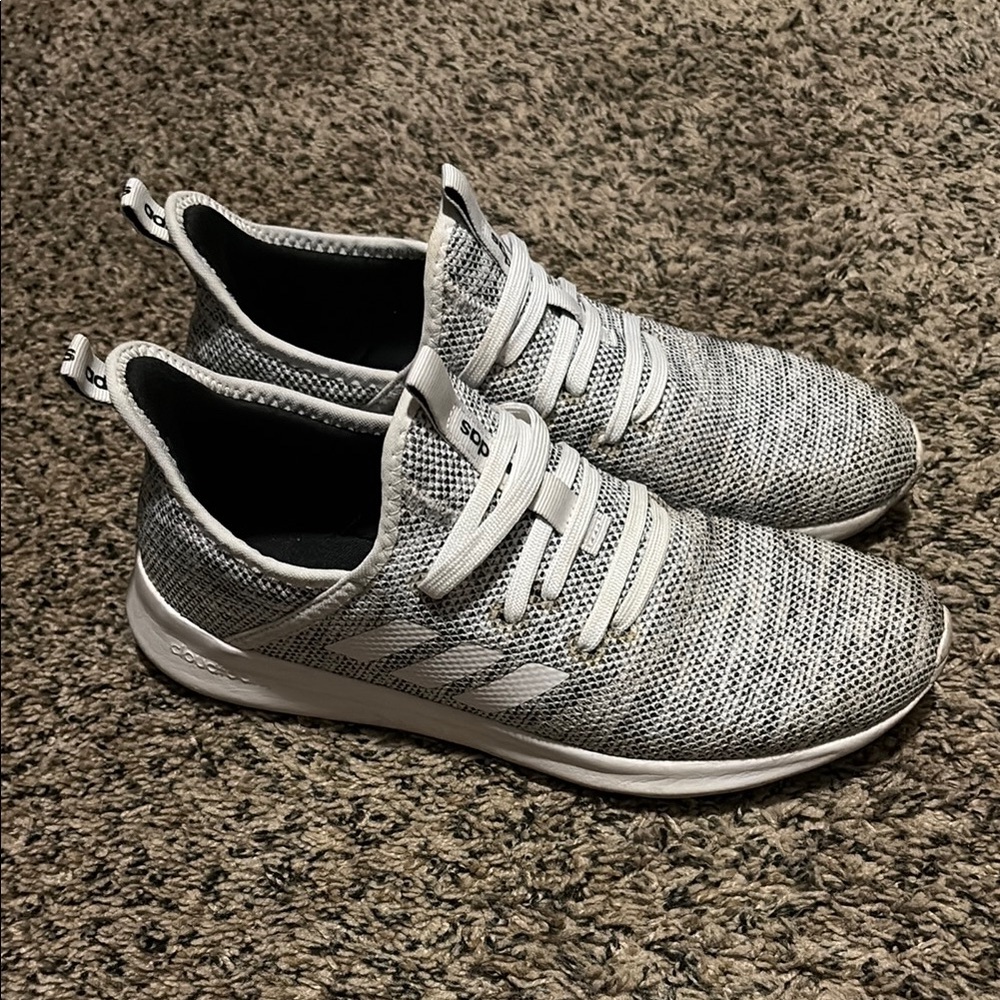Women’s ADIDAS Gray Cloudfoam Sneakers
